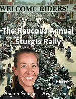 For the young woman reporter who is not a biker, the rally was over-stimulating, a sensory hangover she will be nursing for days. To her, it looked like happy-as-hell 60-year-olds on an overdue spring break, smelled like fried onion rings and stale beer, sounded like Ozzy Osbourne tributes in one ear and AC/DC in the other, tasted like motor oil and cigarette smoke. The bikers, I'm pretty sure, felt differently.